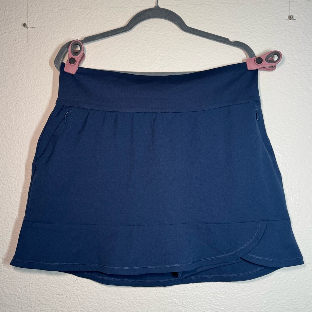 adidas Navy Blue Circle Skater Active Skort